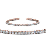 Load image into Gallery viewer, Round Lab Diamond Tennis Bracelet For Women

