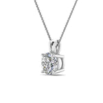 Load image into Gallery viewer, Round Cut Lab Diamond 4 Prong Solitaire Pendant For Women
