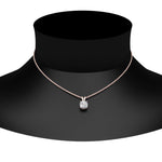 Load image into Gallery viewer, Round Cut Lab Diamond 4 Prong Solitaire Pendant For Women
