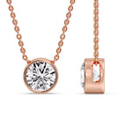 Load image into Gallery viewer, https://www.fascinatingdiamonds.com/cdn/shop/files/round-bezel-solitaire-diamond-4-carat-pendant-in-rose-gold-fdpd10538roangle4-4-00ct-nl-rg_480x480.jpg?v=1772604708