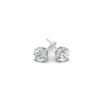 Load image into Gallery viewer, 0.25 To 5 Carat Lab Diamond Round Stud Earring 14K Gold
