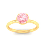 Load image into Gallery viewer, round-cut-collet-set-solitaire-vivid-pink-engagement-ring-in-yellow-gold-fdenr11593rogvpinkangle5-nl-yg.jpg