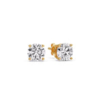 Load image into Gallery viewer, round-cut-diamond-earring-3-carat-in-yellow-gold-FDEAR-10411ROANGLE1-3.00CT-NL-YG_1200x1200.jpg?v=1771303135