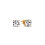 Load image into Gallery viewer, round-cut-diamond-stud-earring-2-carat-in-yellow-gold-FDEAR-10411ROANGLE1-2.00CT-NL-YG_1200x1200.jpg?v=1771303135