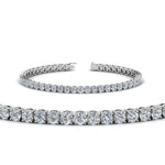 Load image into Gallery viewer, Round Lab Diamond Tennis Bracelet For Women
