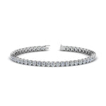 Load image into Gallery viewer, Round Lab Diamond Tennis Bracelet For Women
