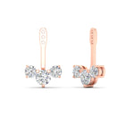 Load image into Gallery viewer, Lab Fancy Colored Round Diamond Tree Earring Jackets