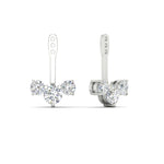 Load image into Gallery viewer, Lab Fancy Colored Round Diamond Tree Earring Jackets