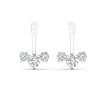 Load image into Gallery viewer, Lab Fancy Colored Round Diamond Tree Earring Jackets