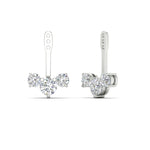 Load image into Gallery viewer, Lab Fancy Colored Round Diamond Tree Earring Jackets