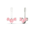 Load image into Gallery viewer, Lab Fancy Colored Round Diamond Tree Earring Jackets