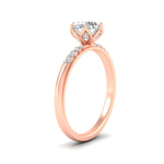 Load image into Gallery viewer, Colored Fancy Lab Scalloped Tulip Round Cut Diamond Ring