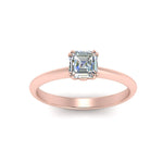 Load image into Gallery viewer, Knife Edge Solitaire Lab Diamond Ring 14K Gold
