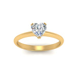 Load image into Gallery viewer, Knife Edge Solitaire Lab Diamond Ring 14K Gold
