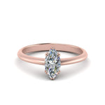 Load image into Gallery viewer, Knife Edge Solitaire Lab Diamond Ring
