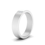 Load image into Gallery viewer, Square Cut Lab Diamond Mens Wedding Band
