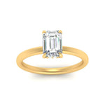 Load image into Gallery viewer, Lab Diamond Under Halo Engagement Ring 14K Gold
