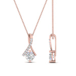 Load image into Gallery viewer, Lab Diamond Twisted Pendant For Women 14K Gold
