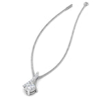 Load image into Gallery viewer, Rount Cut Lab Diamond Twisted Pendant For Women 14K Gold
