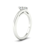 Load image into Gallery viewer, Twisted Shank Fancy Color Lab Marquise Cut Solitaire Ring