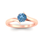 Load image into Gallery viewer, twisted-shank-round-cut-vivid-blue-solitaire-engagement-ring-in-rose-gold-fdenr1020rogvblueangle5-nl-rg.jpg