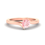 Load image into Gallery viewer, twisted-shank-round-cut-vivid-pink-solitaire-engagement-ring-in-rose-gold-fdenr1020rogvpinksleep-nl-rg.jpg