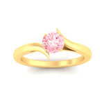 Load image into Gallery viewer, twisted-shank-round-cut-vivid-pink-solitaire-engagement-ring-in-yellow-gold-fdenr1020rogvpinkangle5-nl-yg.jpg