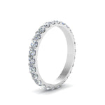 Load image into Gallery viewer, 0.25 - 5 Carat Round Cut Lab Grown Eternity Wedding Band For Women 14k Gold
