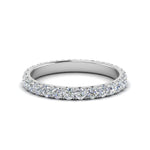 Load image into Gallery viewer, 0.25 - 5 Carat Round Cut Lab Grown Eternity Wedding Band For Women 14k Gold
