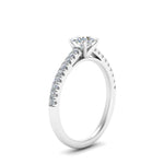 Load image into Gallery viewer, Lab diamond U Prong Engagement Rings 14K Gold

