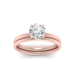 Load image into Gallery viewer, 0.50 To 5 Carat Delicate Thin Setting Hidden Lab Halo Bridal Set 14K Gold
