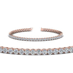 Load image into Gallery viewer, Round Lab Diamond Tennis Bracelet For Women
