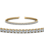 Load image into Gallery viewer, Round Lab Diamond Tennis Bracelet For Women
